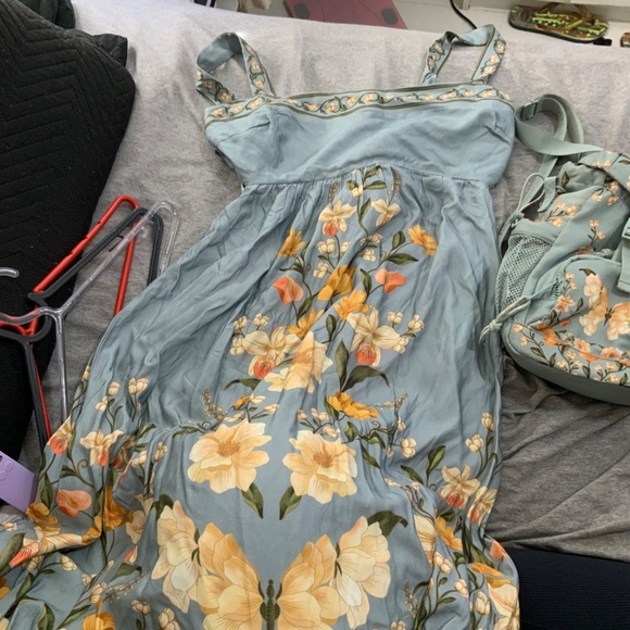 🌺 Farm Rio Maxi Dress – Size L (Large) 🌺 - Picture 7 of 8